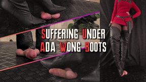 Suffering Under Ada Wong Boots (Edited Double Version) - TamyStarly - Cock Balls Crush Trample, Shoejob, Bootjob, CBT, Ballbusting, Trampling, Stomping