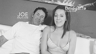 Bridgette fucks in lingerie