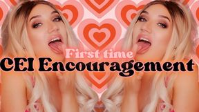 First Time CEI Encouragement - TheGoddessEmmy, GoddessEmmy, Goddess Emmy, Emmy - Blonde Femdom Encourages You To Eat Your Own Cum