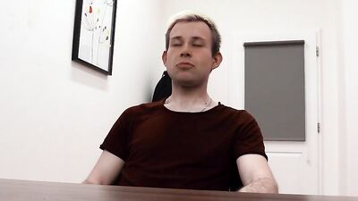 Shy Introverted Dude Can't Say No To A Good Job Even If He Has To Get Fucked In The Ass - BigStr