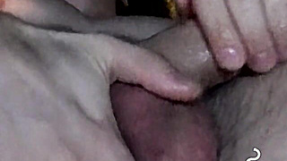Wanking my beef whistle as I become [censored] while smoking