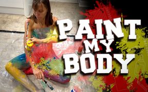 Nude body painting