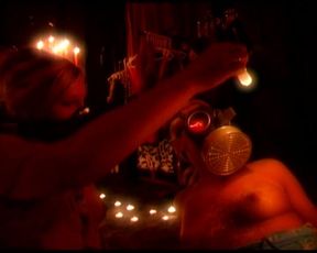 Erotic Wax Play with Two Gorgeous and Horny Lesbians