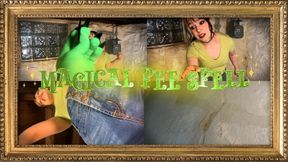 Magical Pee Spell pt 1 4k | Ditria Rose has recently rekindled things with an old friend - who believes she's a witch now! Ditria laughs this off, but is soon stuck in the same moment for minutes on end... and pees herself!