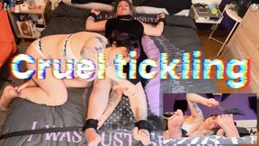 Cruel Tickling: Tied Up and With No Escape