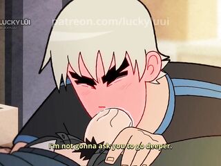 Wallace x Todd Pet Play (Scott Pilgrim) [Homosexual Toon Porn]