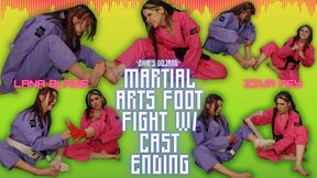 Martial Arts Foot Fight w/ Cast Ending 4K