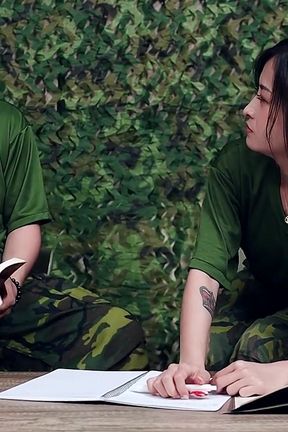 Army Base Secret - Fucked the Busty Sergeant Hard