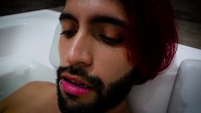 camilo brown caught playing with a vibrator in the jacuzzi what s he doing?