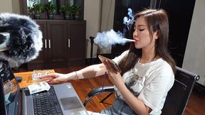 2023New jia`s smoking Hands-free inhalation 4K