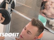 Horny Chick Therese Bizzare Hard Fuck With Bald Stud - LETSDOEIT