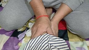 Stepson fucked his stepmother while giving her massage