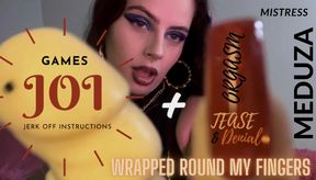 WRAPPED ROUND MY FINGERS - JOI + TEASE & DENIAL