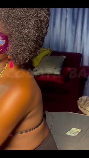 I Gave Him a Private Dance N He Spoiled Me Rotten!! Had to See What That Buldge in His Pants Was About, Sucked His Hard Cock Til