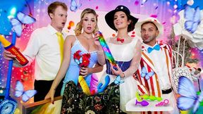 Naughty&#x1F608; nanny knows sucking dick&#x1F346; makes learning magic go down, Mary Poppins-style