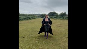 Outdoor Spitting and Boot Worship
