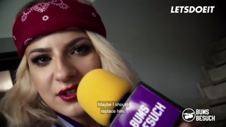 Lilli Vanilli Seduces &amp; Lets Fan Fuck Her Sweet Juicy Twat - LETSDOEIT