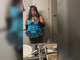 Hot large booty cat shows after math of bbc