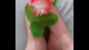 Mes pieds en fleur
