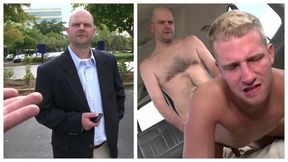 BAIT BUS - Middle Aged Salaryman Thomas Hoffman Cheats On His Girlfriend