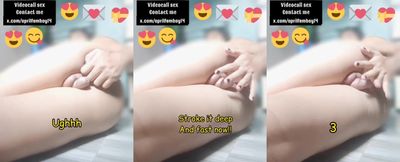 JOI Ladyboy Dildo Fucks Femboy Into Sissygasm Countdown
