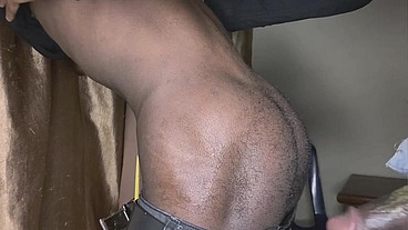 Ebony twink taught a lesson (2)