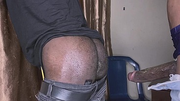 Ebony twink taught a lesson (2)