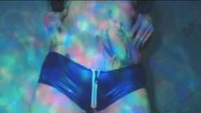 Trippy Lightshow Striptease