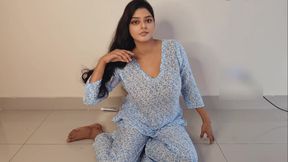 beautiful indian girl fingering