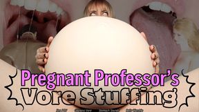 Pregnant Professor's Vore Stuffing - HD - The Goddess Clue, Vore Binge Feeding Frenzy, Hand Feed Your Dominant Pregnant Lover Tinies, Kissing And Sex POV, Giantess Vore, Pregnancy Fetish, Big Belly Worship, Stomach Sounds, Burping, Slurping, Gulping