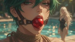 Bondage Stories #63: Emerald Confession of Drifting Restraints