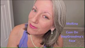 Cum On StepGrandma's Face - MoRina taboo GILF JOI roleplay (mobile vers)