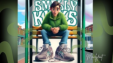 STEP GAY DAD -SMELLY KICKS: A Whiff of Romance and a cock full of cum