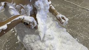 foam scrap (wam, wet and messy)
