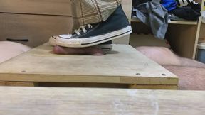 converse crush cock & shoejob cum
