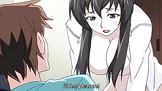 Milf fucks her teen neighbor Uncensored Hentai