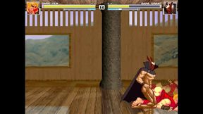 Ken Takes On Grant in Intense MUGEN Yaoi Gay Sex Battle