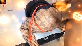 this witch bitch is hungry for lots of cock and cum Part 1