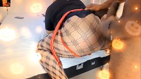 this witch bitch is hungry for lots of cock and cum Part 1