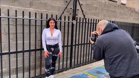 Photo Session with My Neighbor Gets Out of Control and I End up Eating Her Tight Pussy