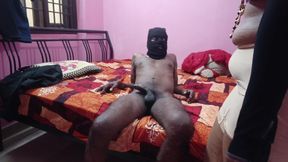 Desi Tamil House Owner's Wife Mouth Fucking & Milk Feeding