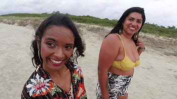 Aventura na Praia: Lukas enfiou o Pau na Buceta da Safada Magrinha At&eacute_ o Fim!