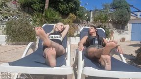 Latex Holiday Feet POV Ignore Clip