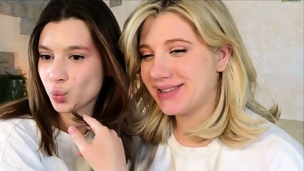 Beautiful Lesbian - Blonde and Brunette