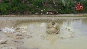 Me Playing in Deep Light Mud