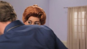 Redhead Pleases Cock with Mout and Tits