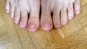 Painting Toes Red Foot Fetish