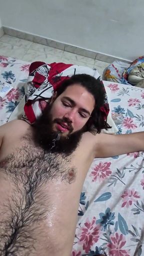 Milk From My Boobs on the Beard of My Neighbor