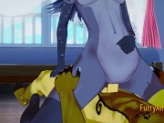 Furry Hentai - Wolf Fucked by Lynx