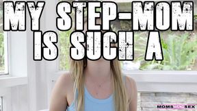 Blindly ravaging her, I cum in my step mom's gaping anus